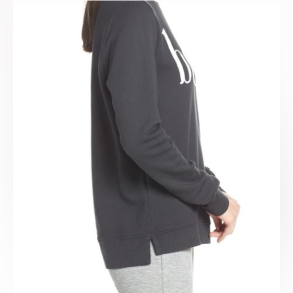 Sol Angeles x Anthropologie Bonita Sweatshirt Vintage Black - Picture 2 of 10